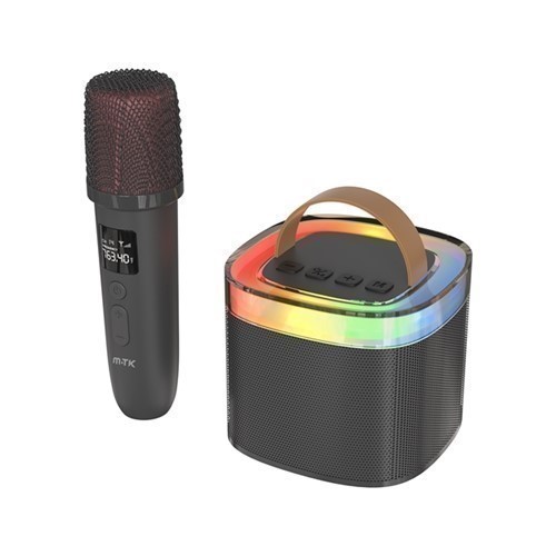ALTAVOZ M-TK TF4186 NEGRO + MICROFONO 10W